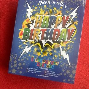 Happy Birthday Set - Multicolor